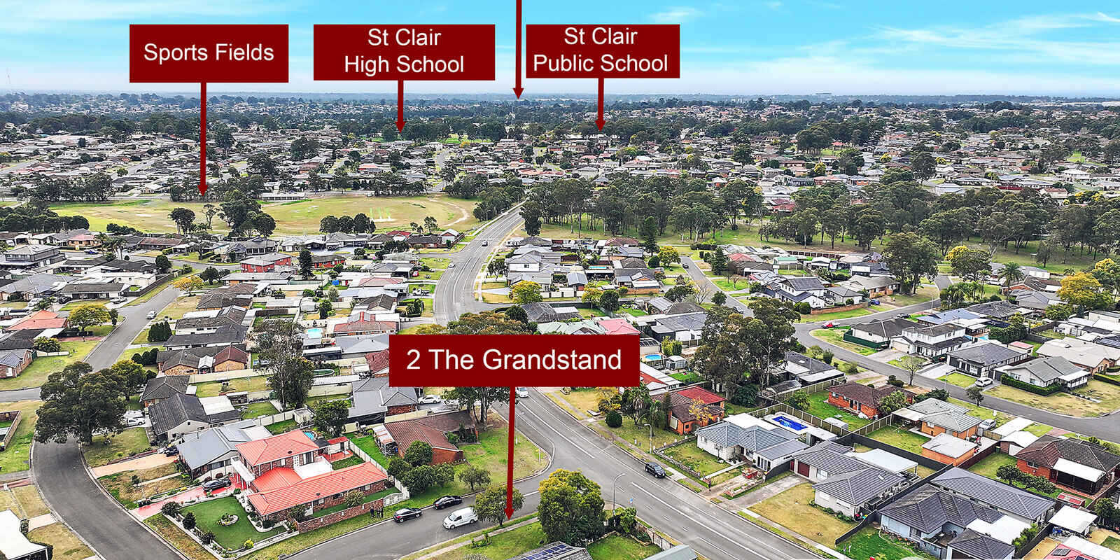 2 The Grandstand St Clair
